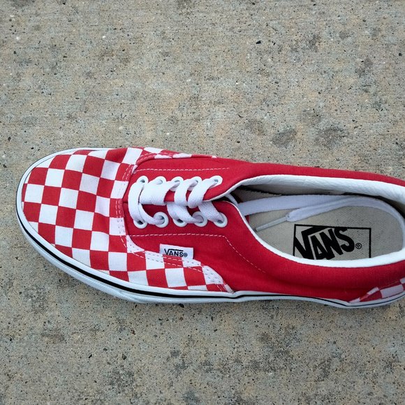 Red Checkered Vans - Picture 2 of 10